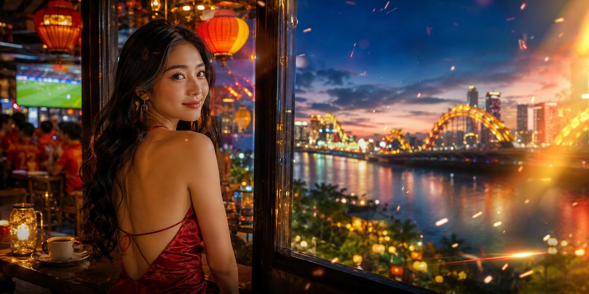 Người dùng Đà Nẵng thực hiện thanh toán nạp tiền cá cược tại quán cà phê qua ứng dụng